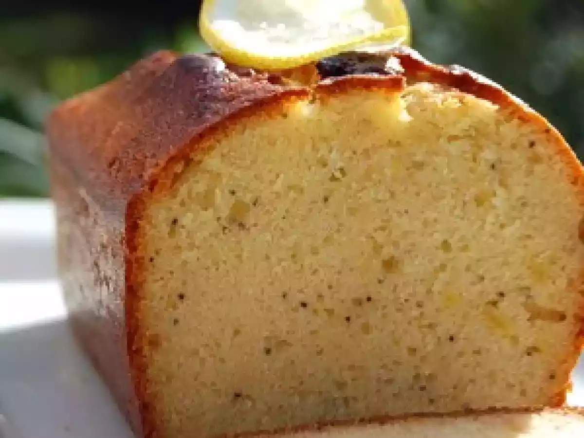 Cake citron miel & graines de pavot - photo 2