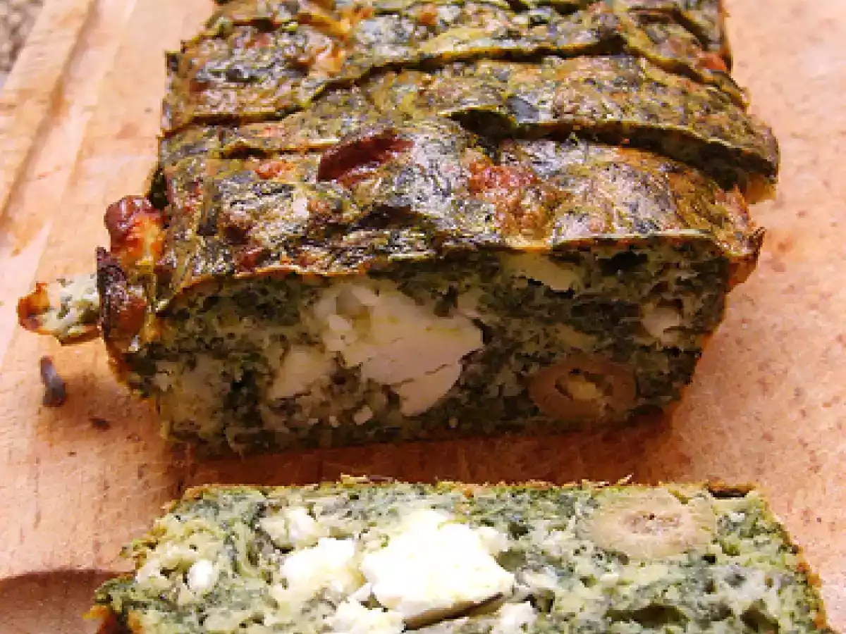 Cake Epinards et Feta. - photo 2