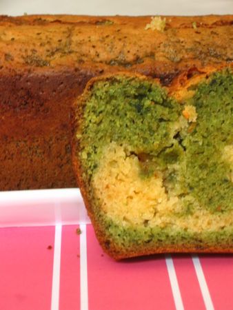 Cake Marbre Pistache Chocolat Blanc Recette Ptitchef