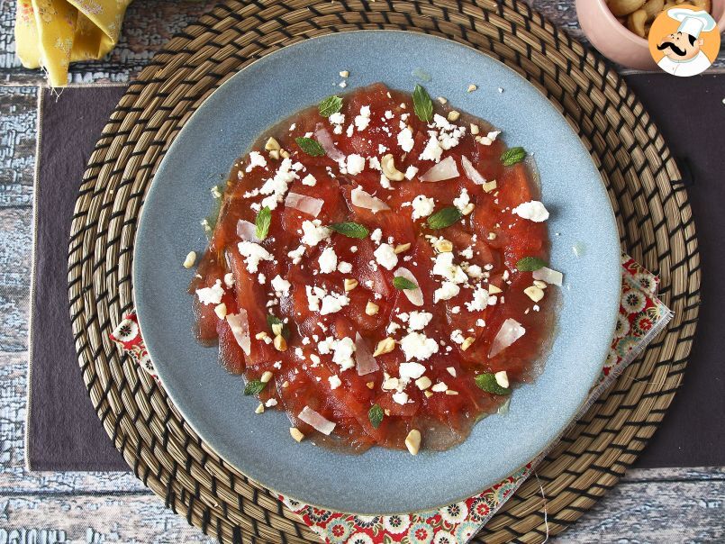 Carpaccio de pastèque: l'entrée rafraîchissante de l'été - photo 2