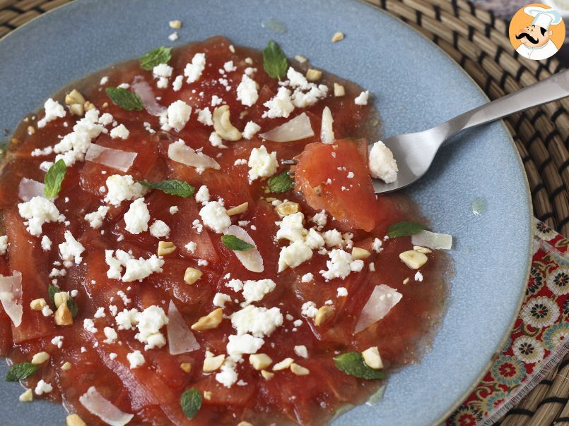 Carpaccio de pastèque: l'entrée rafraîchissante de l'été - photo 4