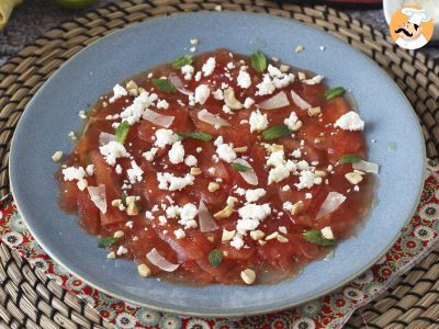 Carpaccio de pastèque: l'entrée rafraîchissante de l'été - photo 5