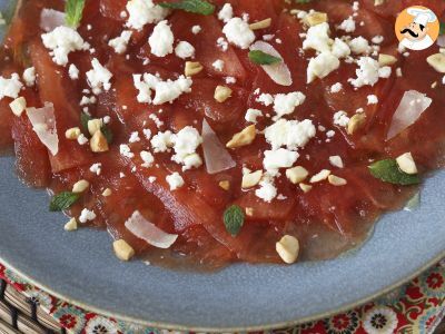 Carpaccio de pastèque: l'entrée rafraîchissante de l'été - photo 6