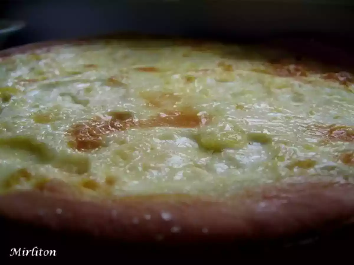 Ce gâteau de ménage, on dirait une pizza...forcément c'est pour le jeu salé-sucré ! - photo 2