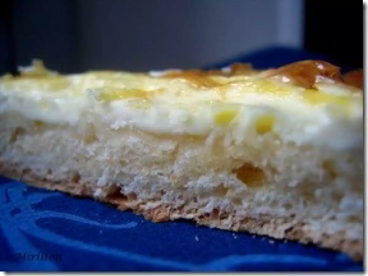 Ce gâteau de ménage, on dirait une pizza...forcément c'est pour le jeu salé-sucré ! - photo 4
