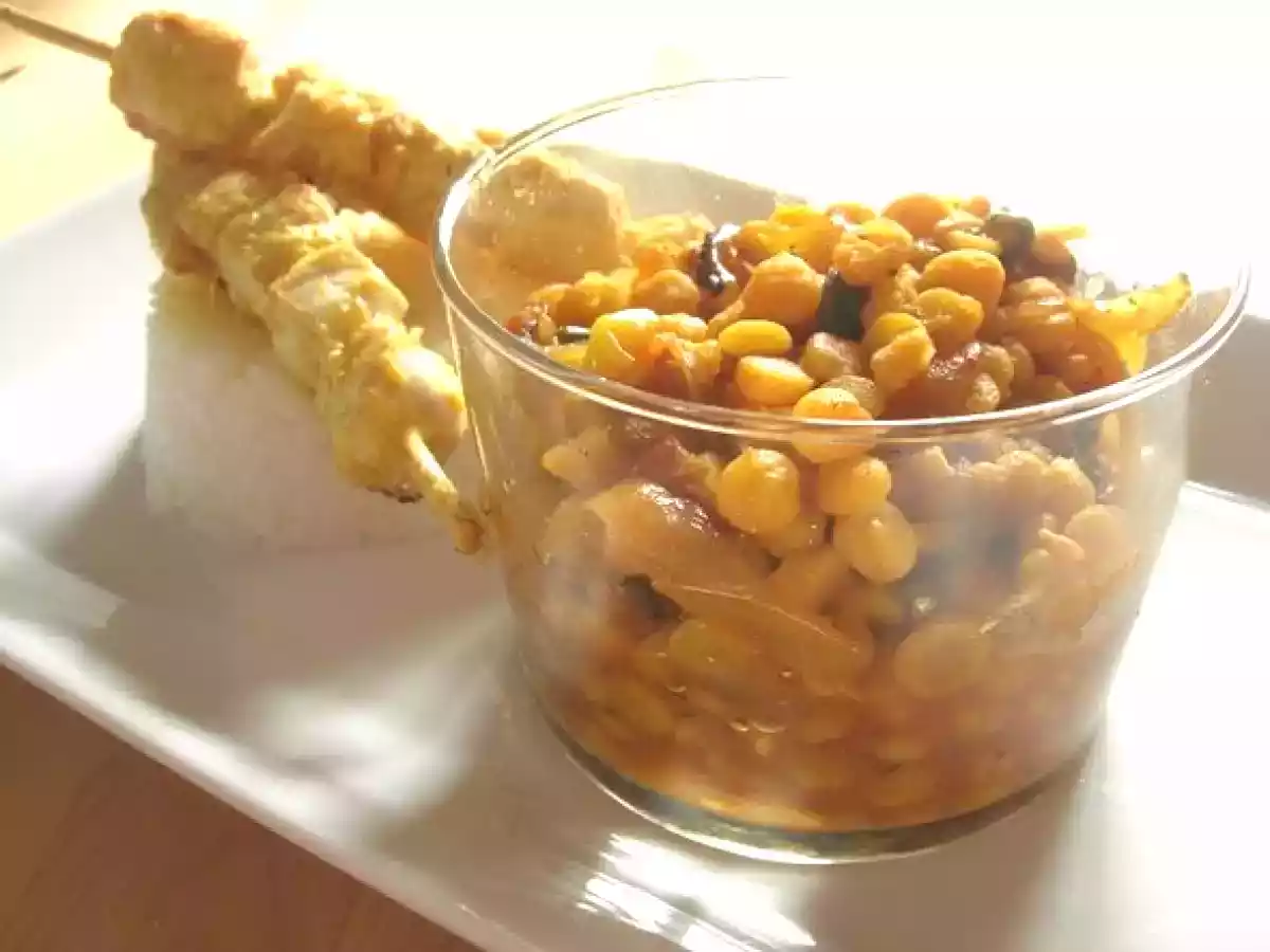 Chana dal aux épices