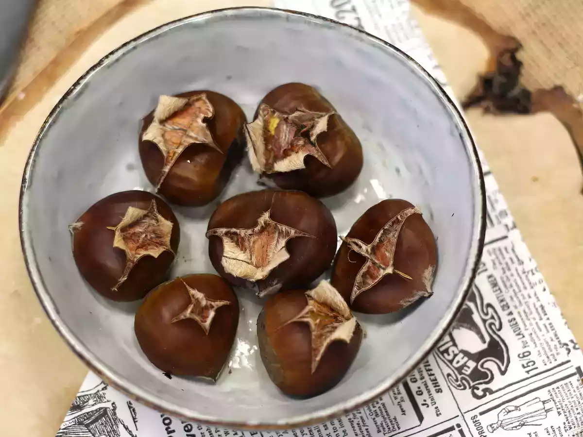 Châtaignes au micro-ondes, prêtes en 7 minutes seulement ! - photo 3