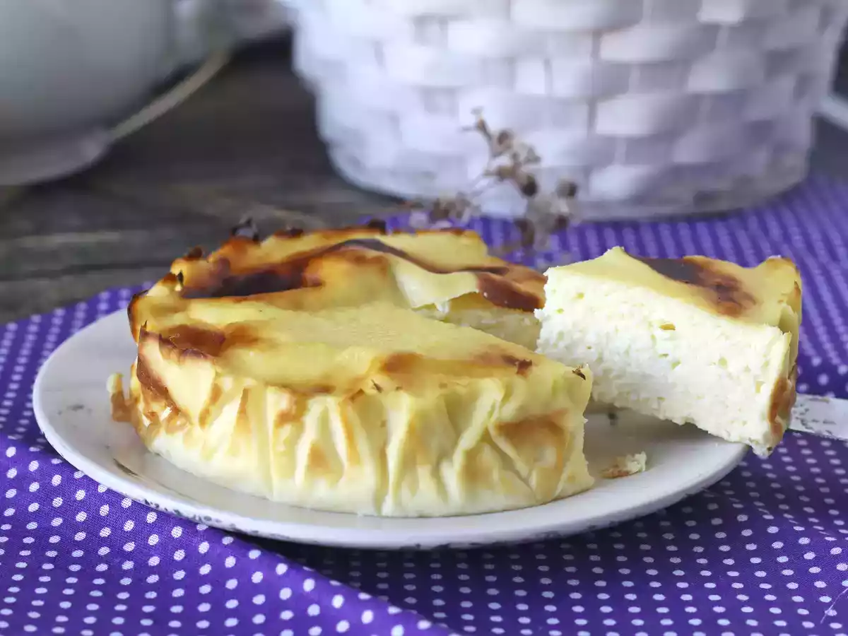 Cheesecake à la ricotta au Air Fryer