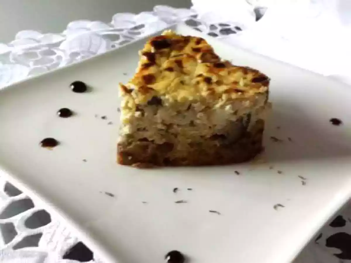 Cheesecake aubergines et thym