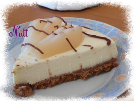 Cheesecake Mascarpone Et Poires Recette Ptitchef