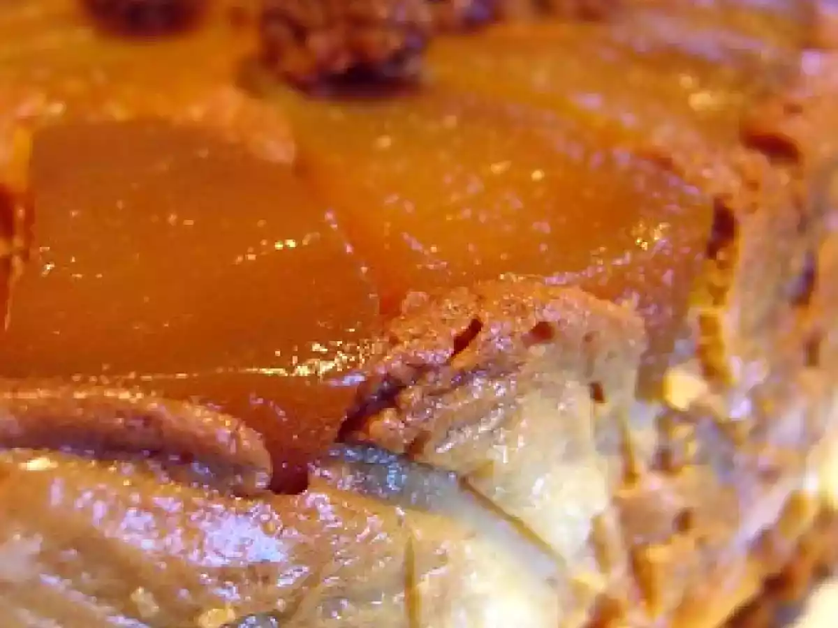 Cheesecake Tatin à la mangue caramélisée - photo 3