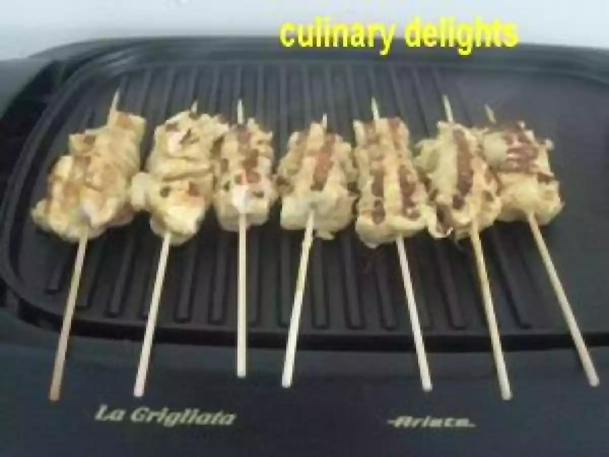 Chich-taouk et son riz a la vermicelle accompagne' de legumes sautes - photo 4