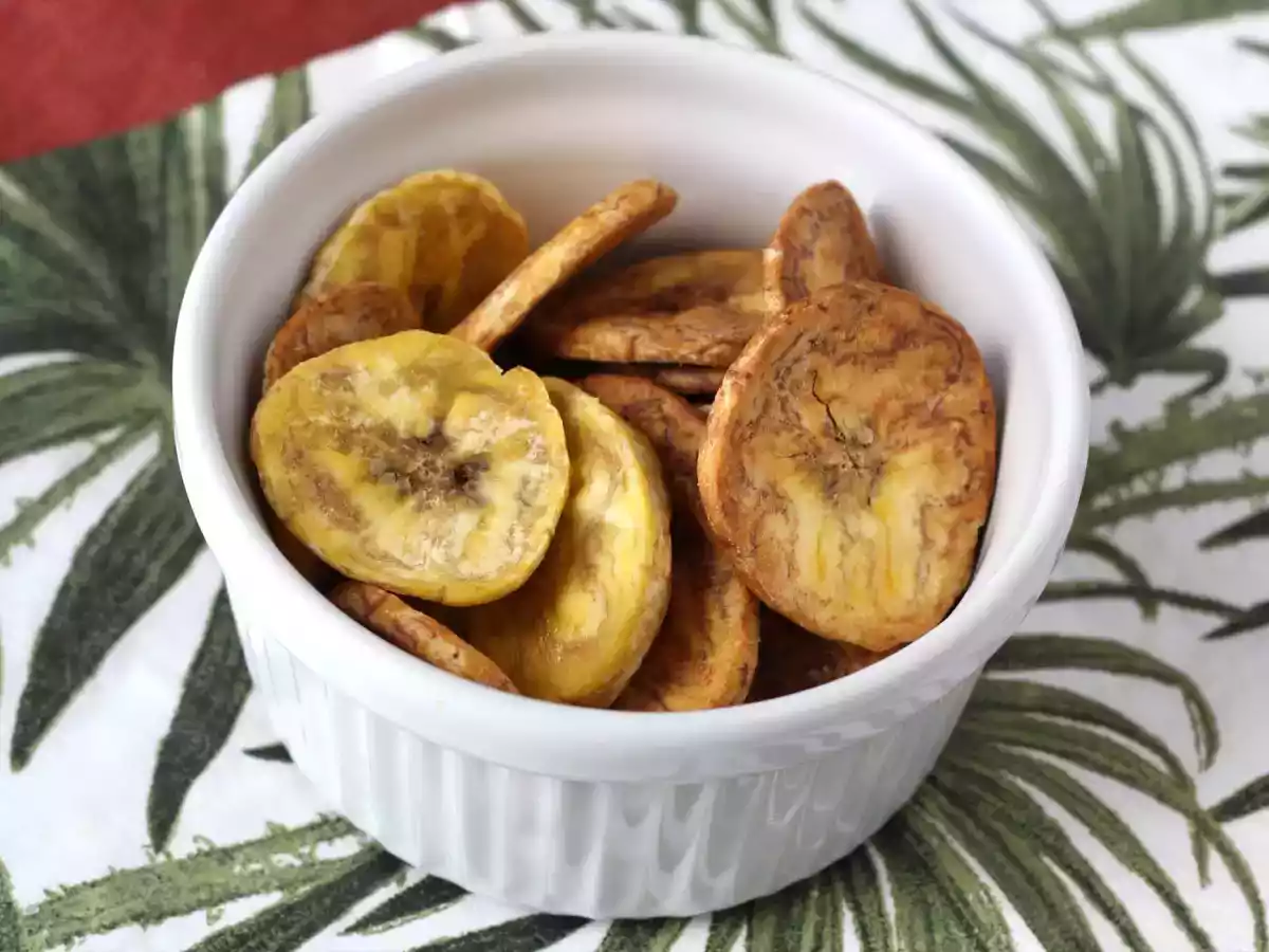 Chips de banane plantain au Air Fryer - photo 2
