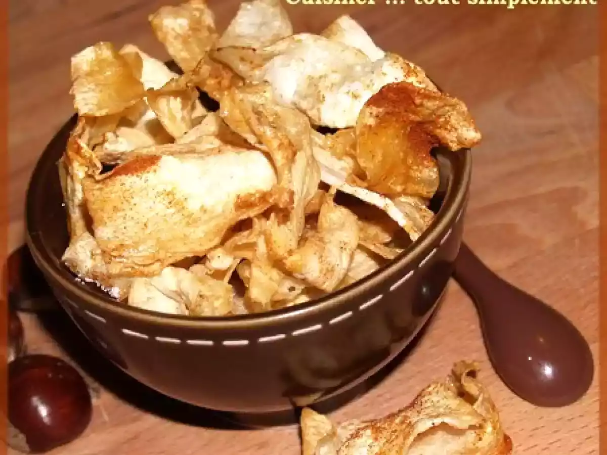 Chips de Céleri et au Paprika ...