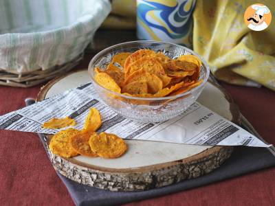 Chips de patates douces au micro-ondes, photo 2