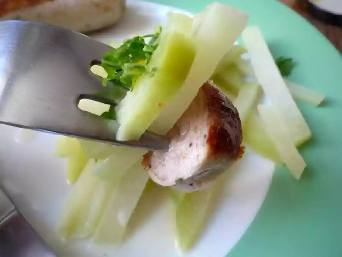 Chou rave sauté - Gedünsterer Kohlrabi - photo 2