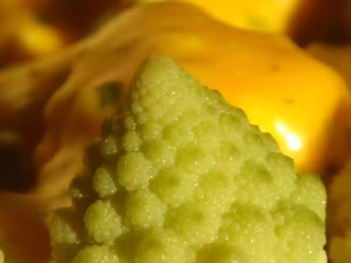 Chou Romanesco au cheddar, plat d'hiver en couleurs - photo 2