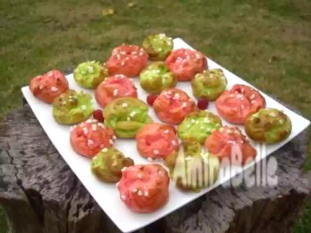 Chouquettes Roses & Vertes