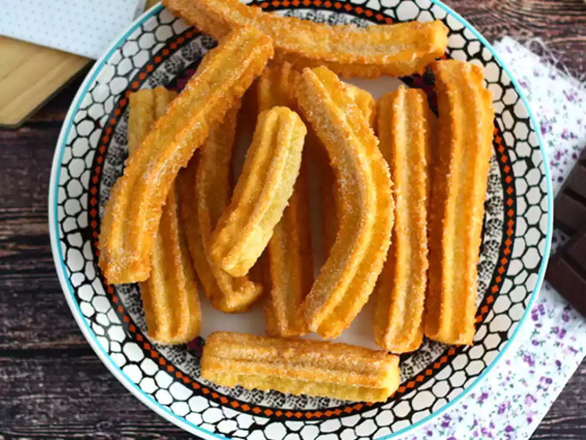 Churros croustillants et légers - photo 2