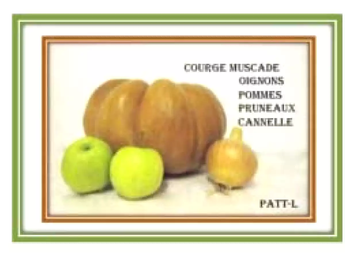 Chutney de courge muscade - photo 2