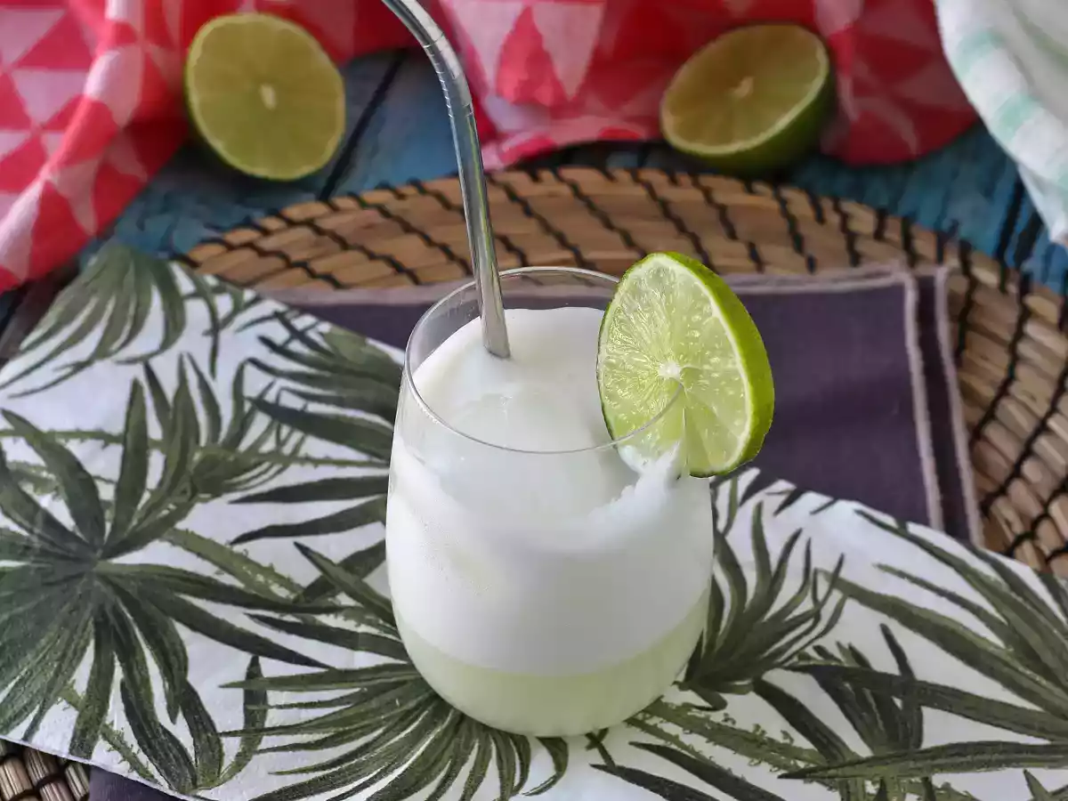 Citronnade brésilienne au lait concentré, la boisson super rafraîchissante! - photo 3