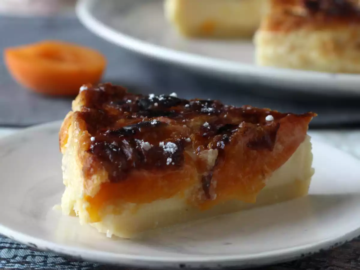 Clafoutis aux abricots au Air Fryer - photo 2