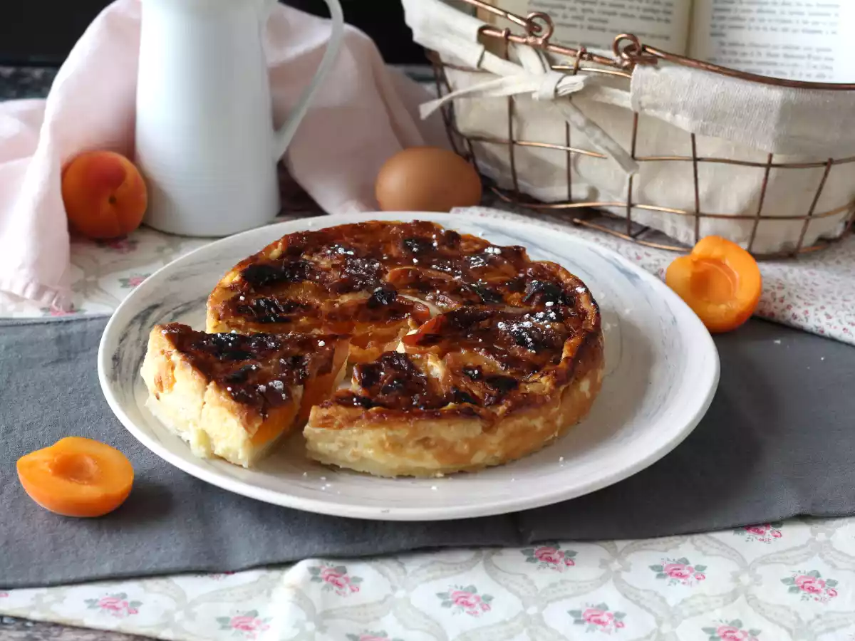 Clafoutis aux abricots au Air Fryer - photo 3