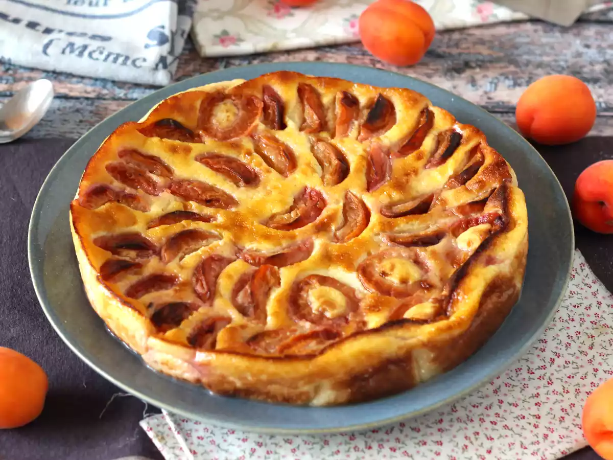 Clafoutis aux abricots facile