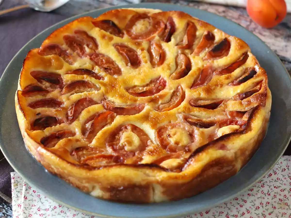 Clafoutis aux abricots facile - photo 5