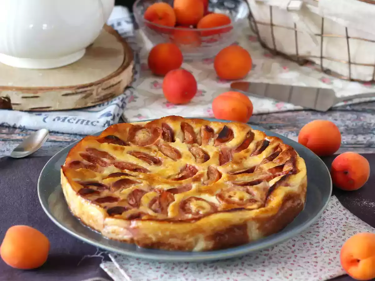 Clafoutis aux abricots facile - photo 7