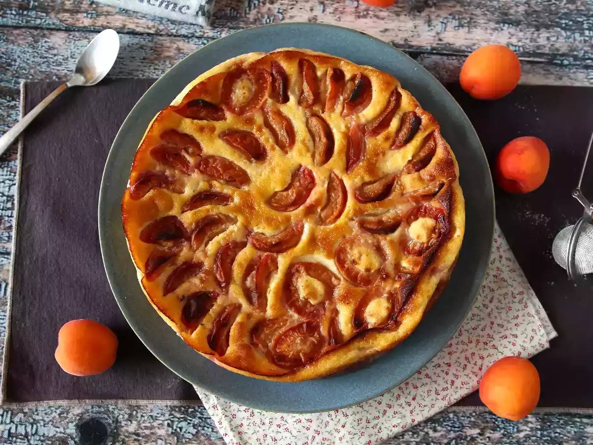 Clafoutis aux abricots facile - photo 8