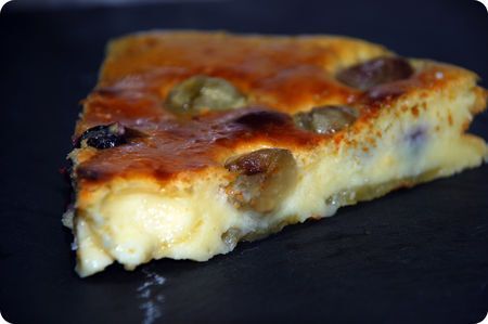 Clafoutis Aux Raisins Noir Et Blanc Recette Ptitchef