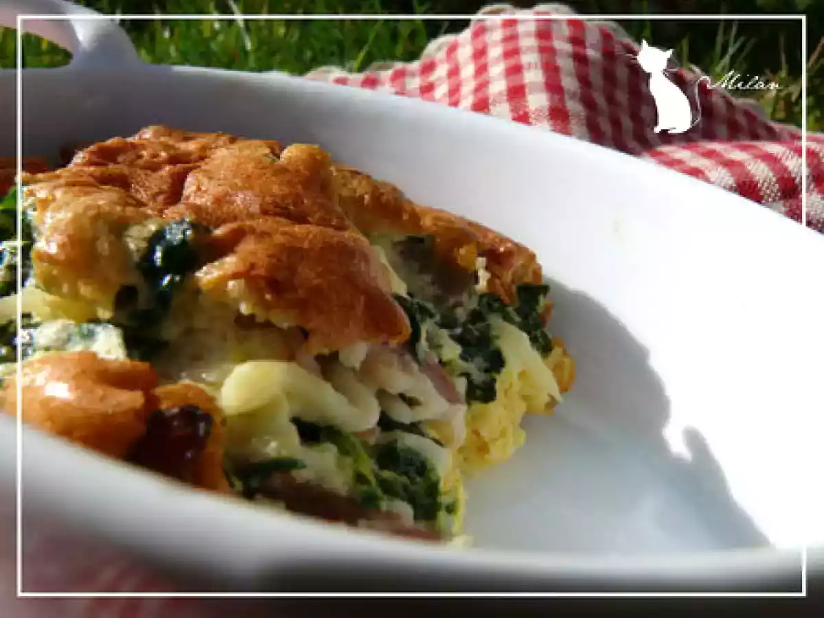 Clafoutis épinards et jambon de Parme - photo 2