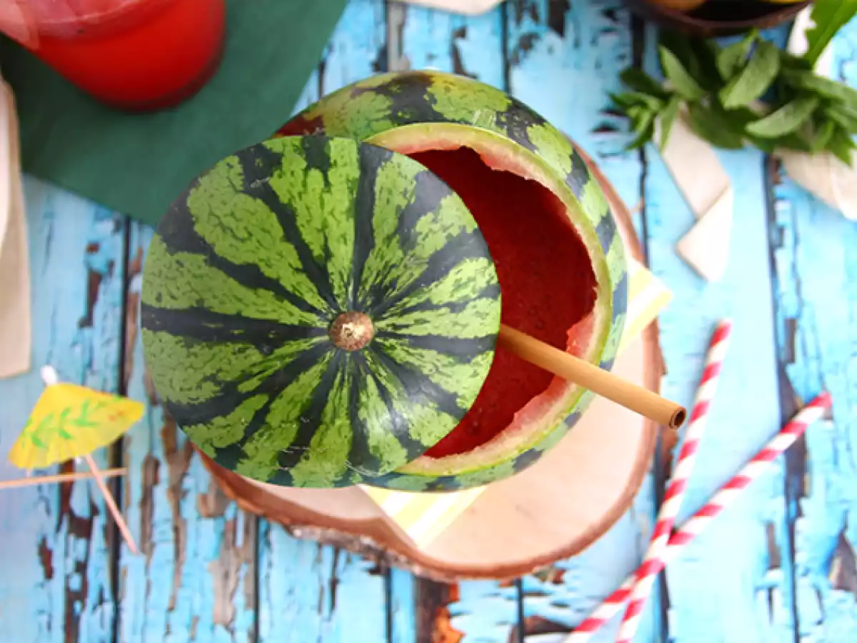 Cocktail gin pastèque - photo 2