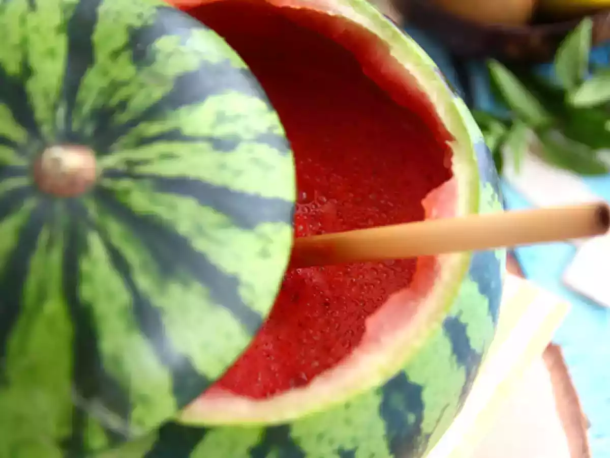 Cocktail gin pastèque - photo 4