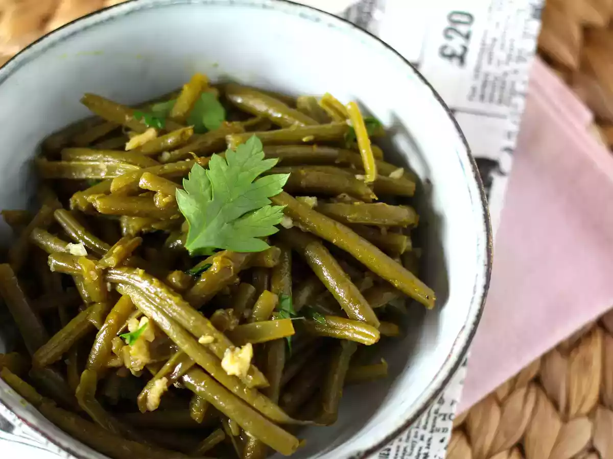 Comment cuire des haricots verts à la poêle? - photo 2
