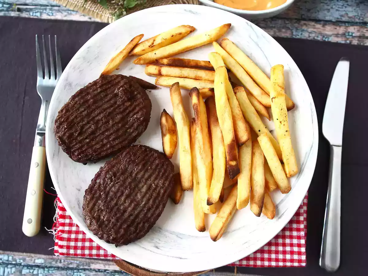 Comment cuire un steak haché au Air Fryer? - photo 3