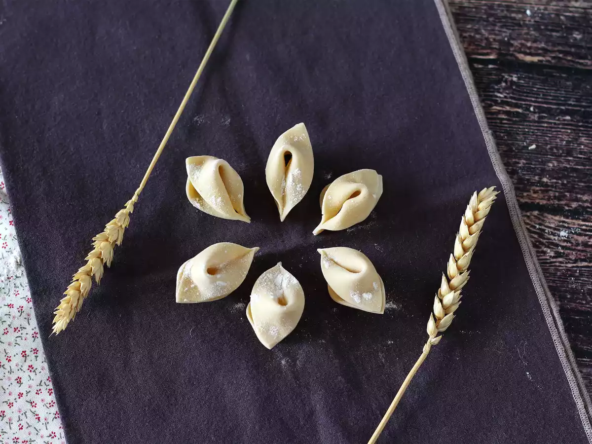 Comment faire des pâtes maison : les sorpresine, de jolies petites pâtes