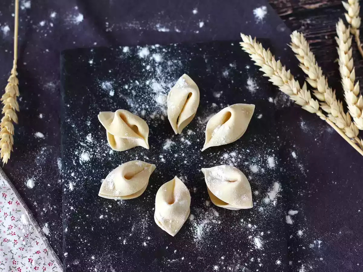 Comment faire des pâtes maison : les sorpresine, de jolies petites pâtes - photo 5