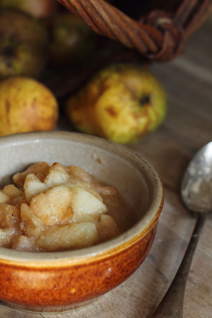 Compote de poires vanillée au miel d’acacia, Recette Ptitchef