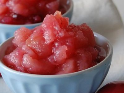 Compote De Pommes Et Canneberges Au Sirop D Erable Recette Ptitchef