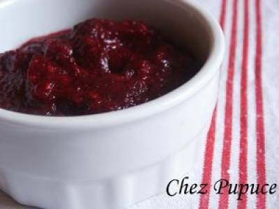 Compote Pomme Framboises Et Vote Video Possible Recette Ptitchef