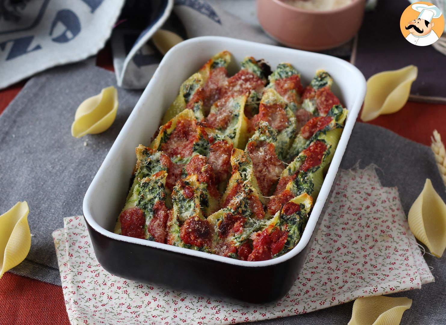 Conchiglioni Farcis à La Ricotta Et Aux épinards : La Meilleure Façon ...