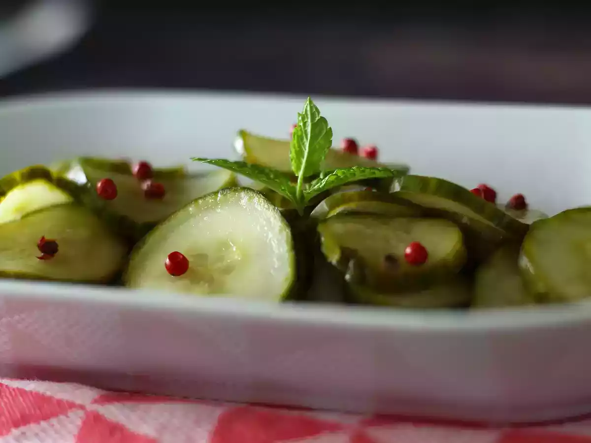 Concombres aigres-doux : un accompagnement rapide et savoureux pour l'été ! - photo 2