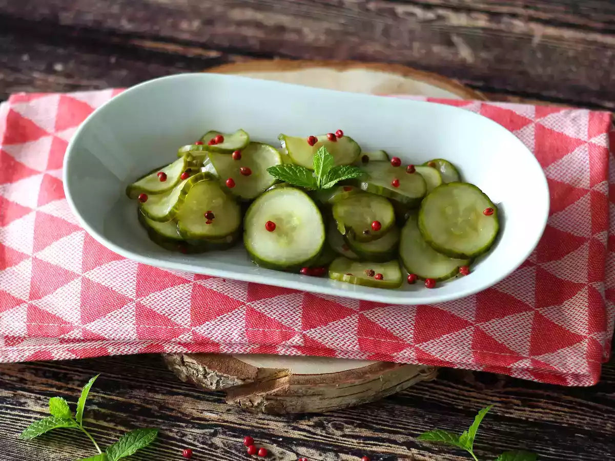 Concombres aigres-doux : un accompagnement rapide et savoureux pour l'été ! - photo 3