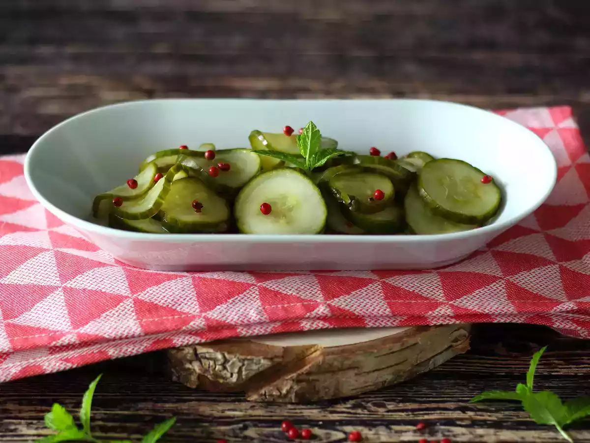 Concombres aigres-doux : un accompagnement rapide et savoureux pour l'été ! - photo 4