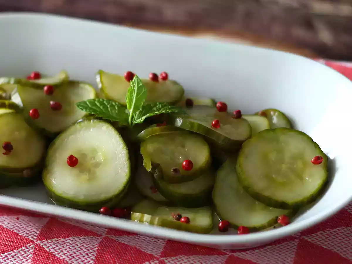 Concombres aigres-doux : un accompagnement rapide et savoureux pour l'été ! - photo 5