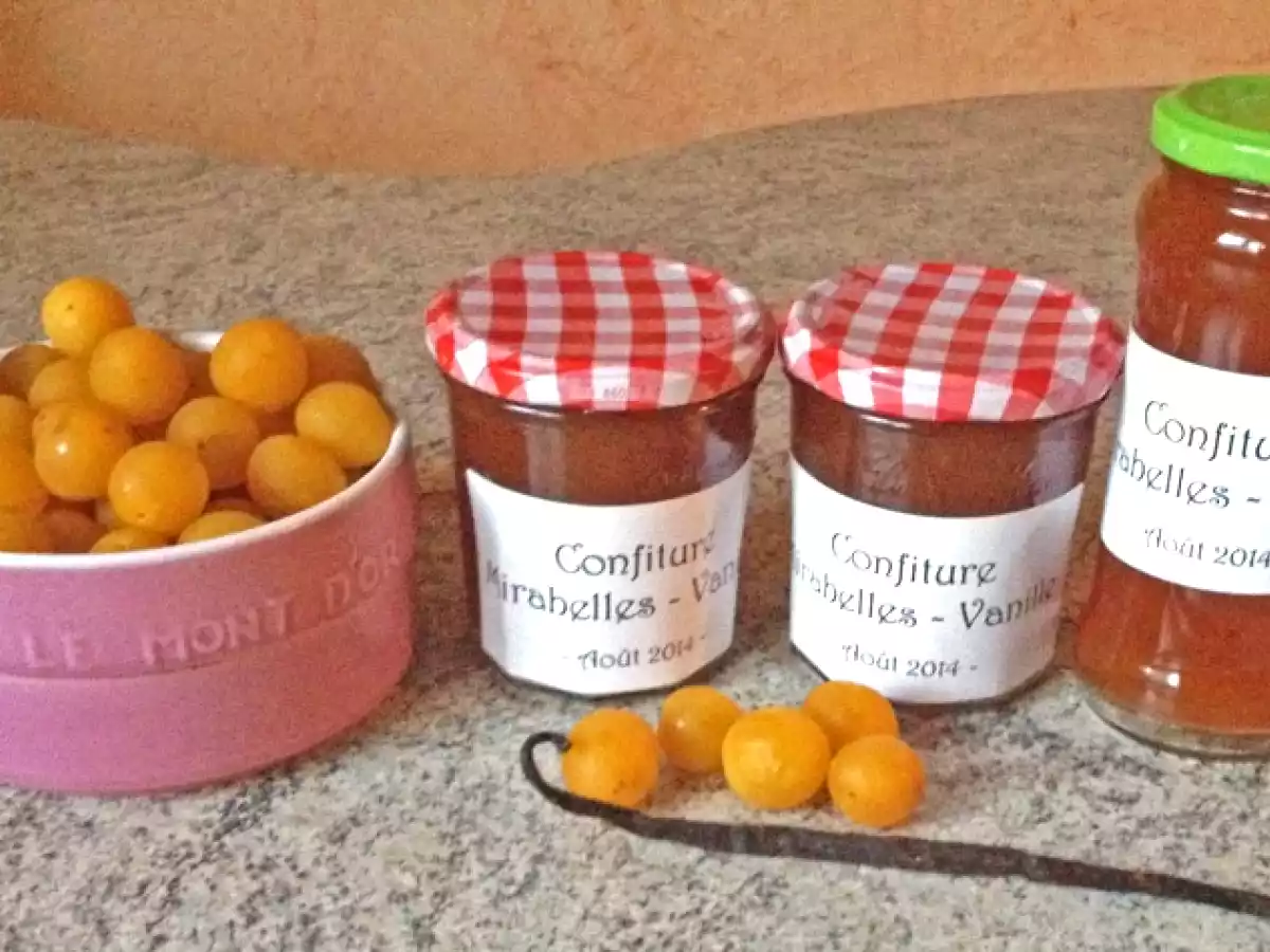 Confiture de mirabelles à la vanille - photo 3