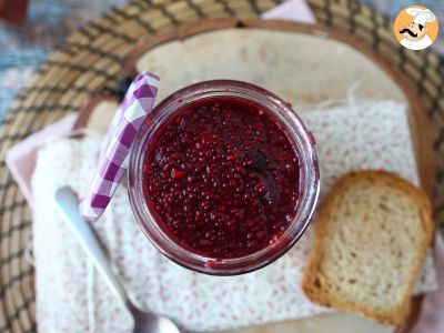 Confiture saine aux fruits rouges et graines de chia - photo 4