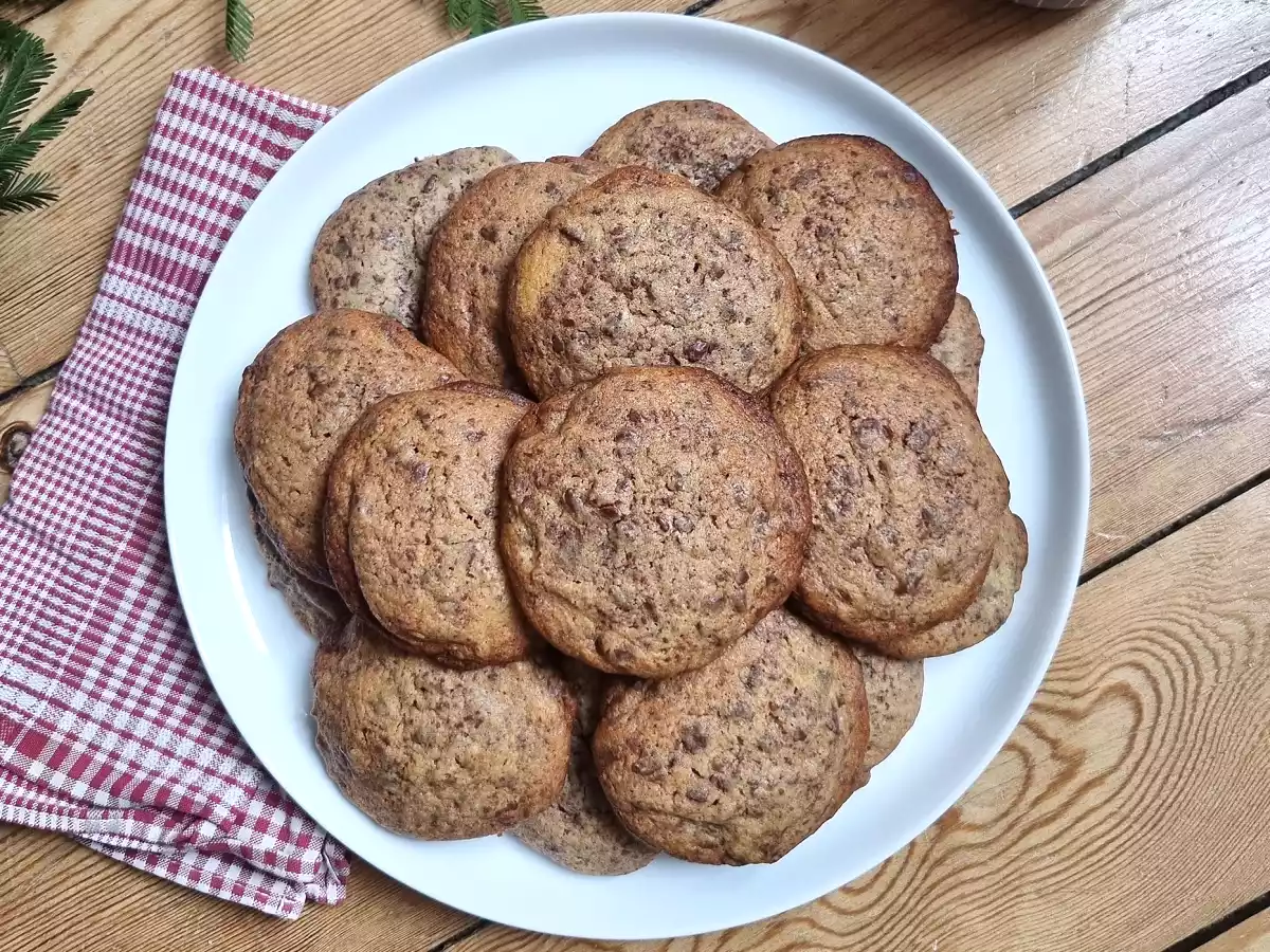 Cookies au Thermomix avec des pépites de chocolat